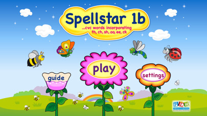 Emulate iPhone app Spell Star 1b: sh, ch words using MyAndroid