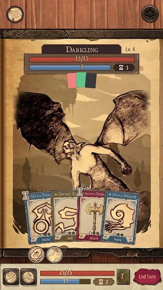 Emulate iPhone app Spellsword Cards: Origins using MyAndroid