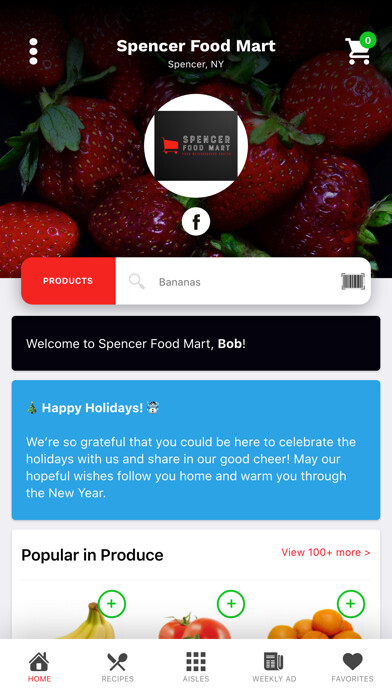 Emulate iPhone app Spencer Food Mart using MyAndroid Emulate iPhone app Spencer Food Mart using MyAndroid