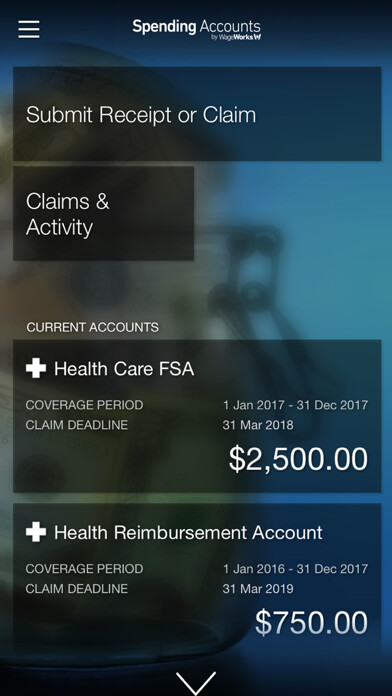 Emulate iPhone app Spending Account (CHSA) using MyAndroid Emulate iPhone app Spending Account (CHSA) using MyAndroid