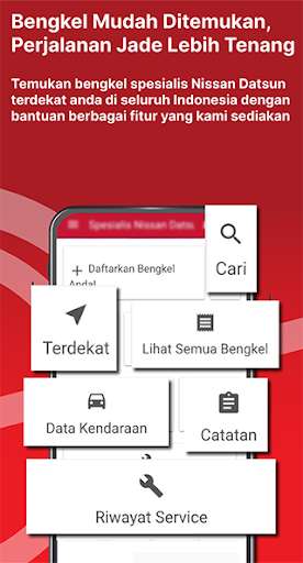 Run android online APK Spesialis Nissan Datsun - Bengkel Spesialis from MyAndroid or emulate Spesialis Nissan Datsun - Bengkel Spesialis using MyAndroid