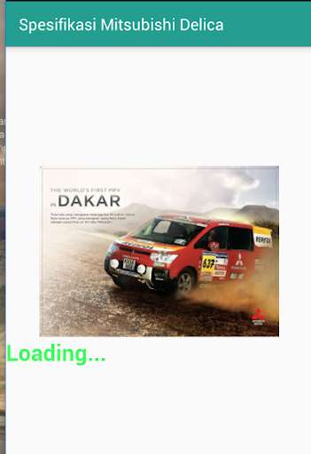 Run android online APK Spesifikasi Mitsubishi Delica from MyAndroid or emulate Spesifikasi Mitsubishi Delica using MyAndroid