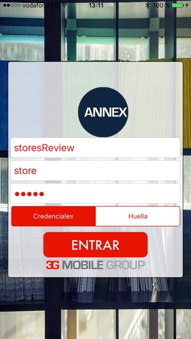 Emulate iPhone app Sphere Annex using MyAndroid