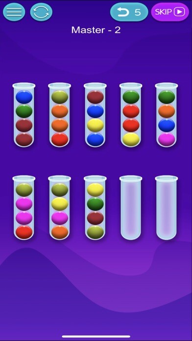 Emulate iPhone app SPHERE SORT COLOR PUZZLE 3D using MyAndroid Emulate iPhone app SPHERE SORT COLOR PUZZLE 3D using MyAndroid