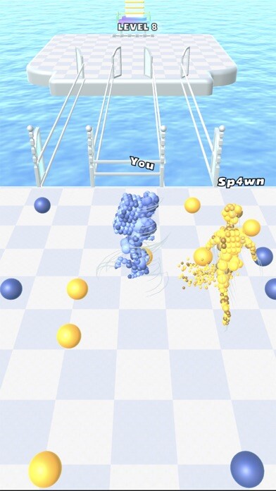 Emulate iPhone app Sphere Wars! using MyAndroid