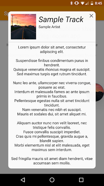 Run android online APK Spherics: Floating Song Lyrics from MyAndroid or emulate Spherics: Floating Song Lyrics using MyAndroid
