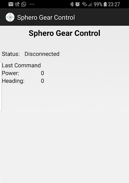 Emulate Android APK Sphero Gear Control Emulate Android APK Sphero Gear Control