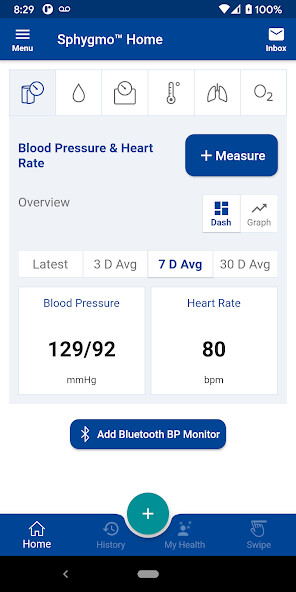 Run android online APK Sphygmo Blood Pressure from MyAndroid or emulate Sphygmo Blood Pressure using MyAndroid