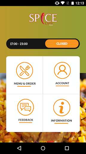 Run android online APK Spice Chilli Prescot from MyAndroid or emulate Spice Chilli Prescot using MyAndroid