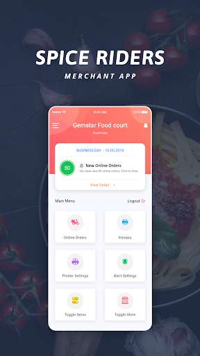 Run android online APK Spice Riders Merchant App from MyAndroid or emulate Spice Riders Merchant App using MyAndroid