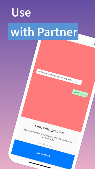 Emulate iPhone app Spicer - Sex Ideas For Couples using MyAndroid