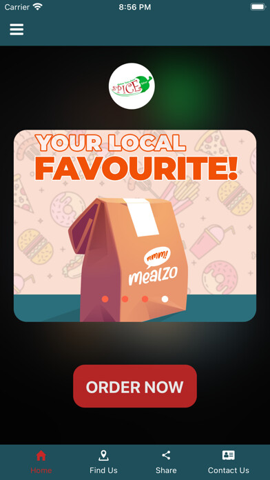 Emulate iPhone app Spice Village Takeaway using MyAndroid Emulate iPhone app Spice Village Takeaway using MyAndroid