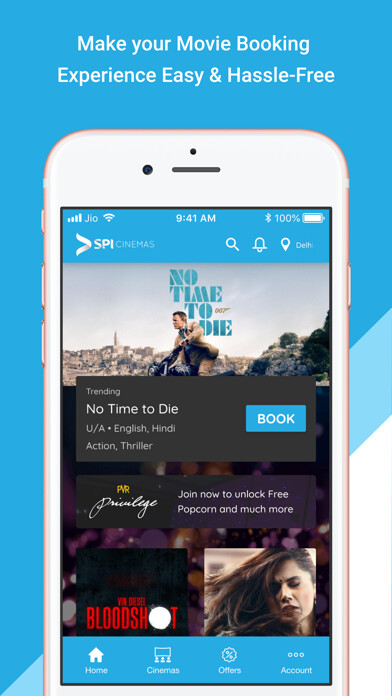 Emulate iPhone app SPI Cinemas Movie Tickets using MyAndroid Emulate iPhone app SPI Cinemas Movie Tickets using MyAndroid