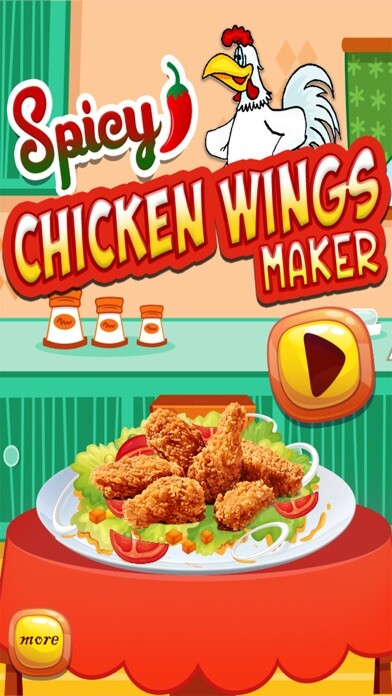 Emulate iPhone app Spicy chicken wings maker – A fried chicken cooking & junk food cafeteria game using MyAndroid Emulate iPhone app Spicy chicken wings maker – A fried chicken cooking & junk food cafeteria game using MyAndroid