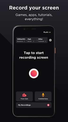 Run android online APK Spicy：Screen Recorder from MyAndroid or emulate Spicy：Screen Recorder using MyAndroid