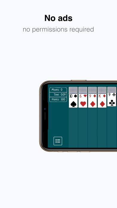 Emulate iPhone app Spider - Card Solitaire using MyAndroid