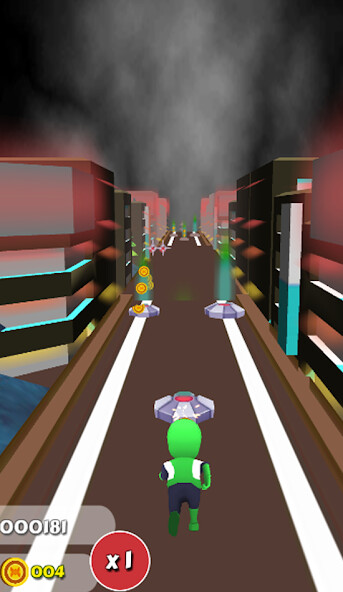 Run android online APK Spider Green SubwayRun - Surf On Road from MyAndroid or emulate Spider Green SubwayRun - Surf On Road using MyAndroid