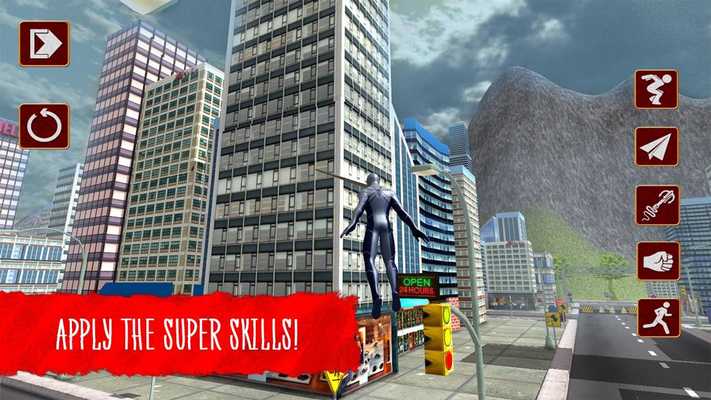 Emulate Android APK Spider Hero: Defender city