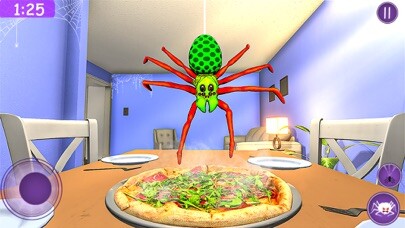 Emulate iPhone app Spider Hunter Killing Games 3D using MyAndroid