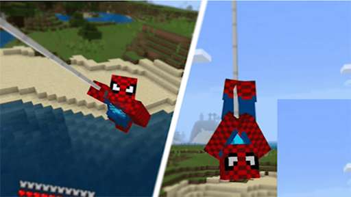 Run android online APK Spider Man Mod Minecraft 2022 from MyAndroid or emulate Spider Man Mod Minecraft 2022 using MyAndroid