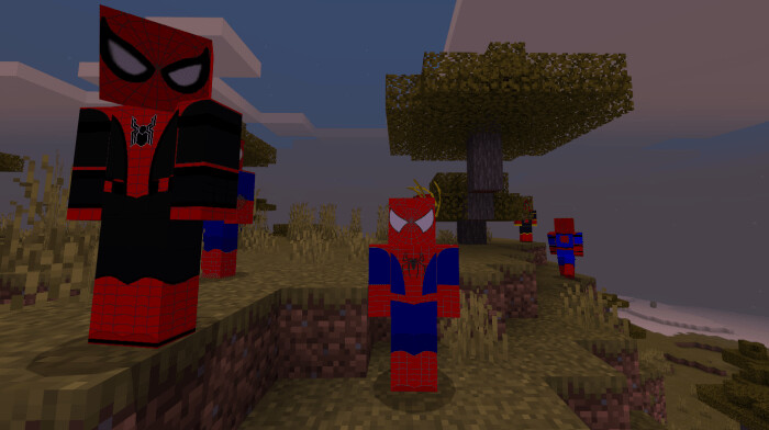 Run android online APK SpiderMan Mod Minecraft PE from MyAndroid or emulate SpiderMan Mod Minecraft PE using MyAndroid
