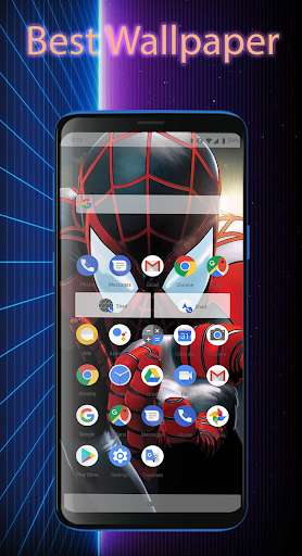 Run android online APK spider miles-morales:wallpaper from MyAndroid or emulate spider miles-morales:wallpaper using MyAndroid