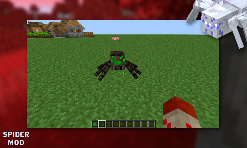 Run android online APK Spider Mod MCPE from MyAndroid or emulate Spider Mod MCPE using MyAndroid