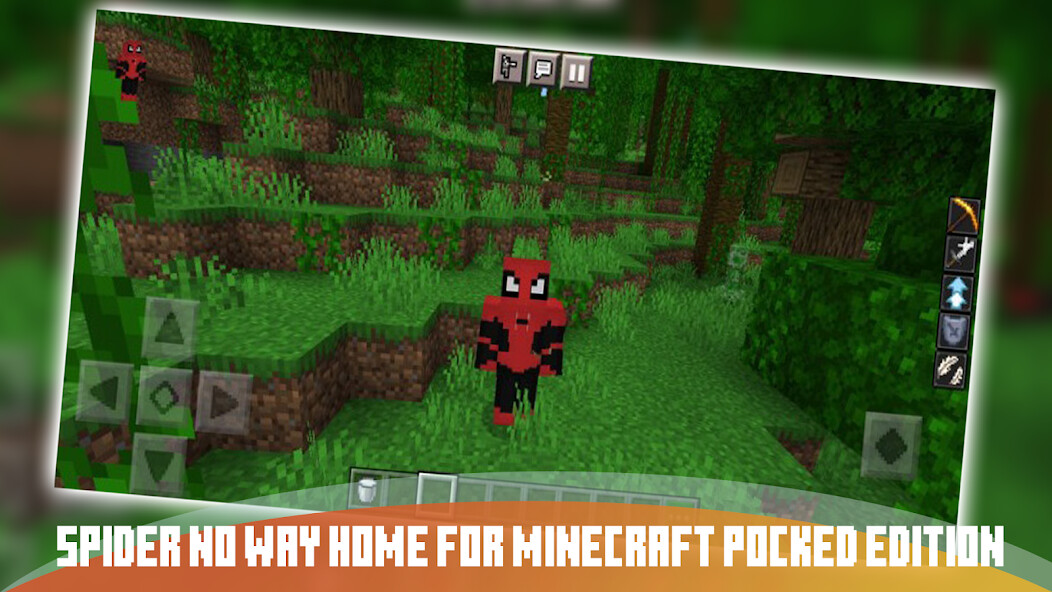 Run android online APK Spider No Way Home  Skin MCPE from MyAndroid or emulate Spider No Way Home  Skin MCPE using MyAndroid