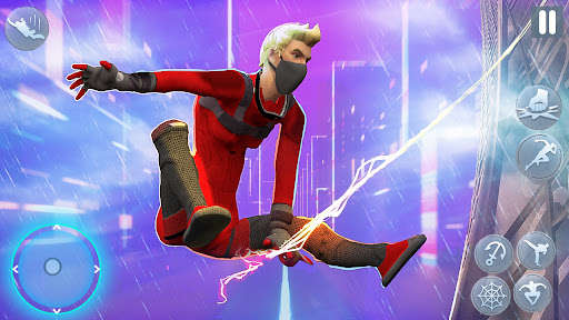 Run android online APK Spider Rope Hero:Super Hero 3D from MyAndroid or emulate Spider Rope Hero:Super Hero 3D using MyAndroid
