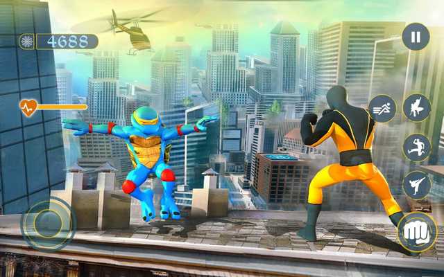 Emulate Android APK Spider Rope hero vs Ninja battle turtle war games (Unreleased) Emulate Android APK Spider Rope hero vs Ninja battle turtle war games (Unreleased)