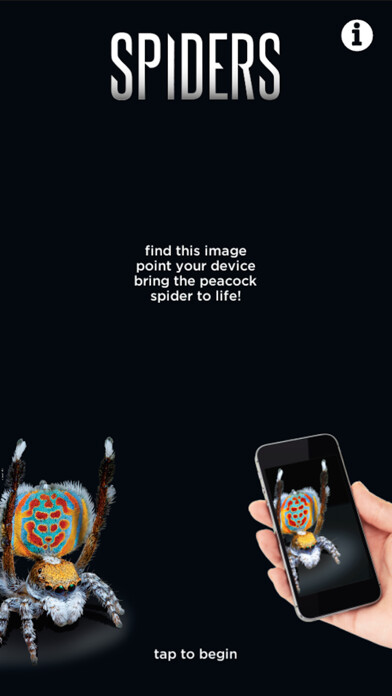 Emulate iPhone app SPIDERS AR using MyAndroid