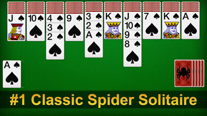 Emulate iPhone app Spider Solitaire ・2022 using MyAndroid