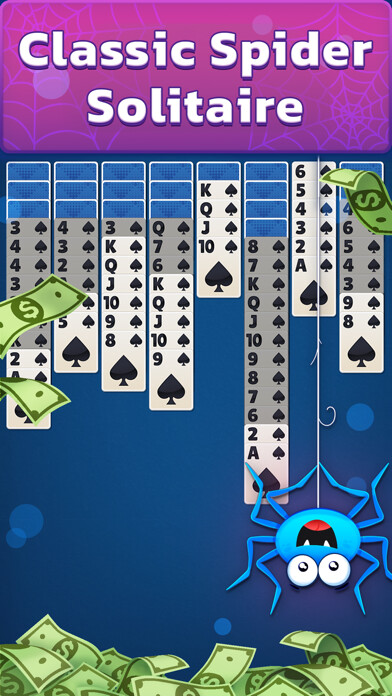 Emulate iPhone app Spider Solitaire: Cash Games using MyAndroid
