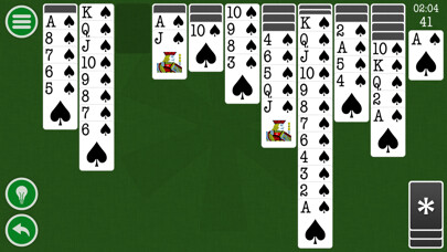 Emulate iPhone app Spider Solitaire Classic Patience Game Free Edition by Kinetic Stars KS using MyAndroid