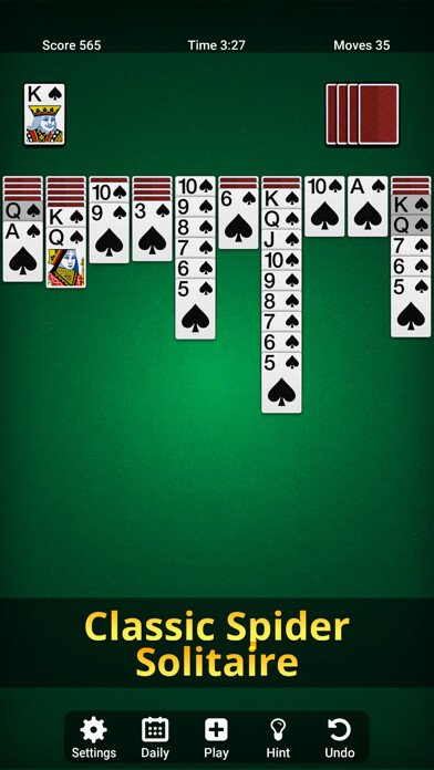 Emulate iPhone app Spider Solitaire : HumbleLogic using MyAndroid Emulate iPhone app Spider Solitaire : HumbleLogic using MyAndroid