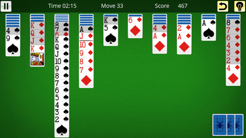 Emulate iPhone app Spider Solitaire King using MyAndroid Emulate iPhone app Spider Solitaire King using MyAndroid