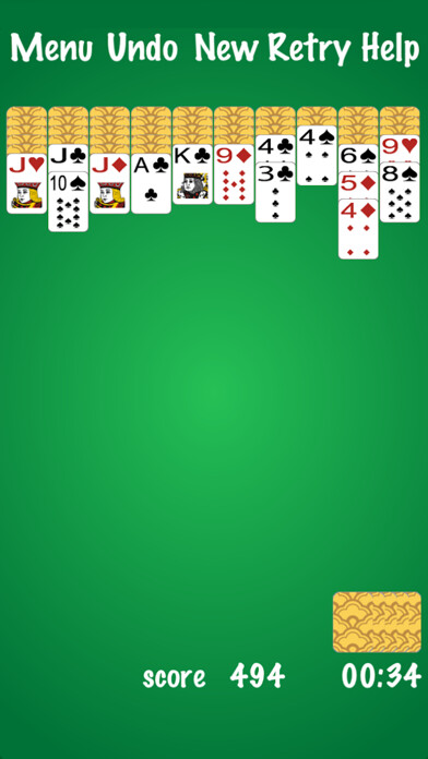 Emulate iPhone app Spider Solitaire pico using MyAndroid Emulate iPhone app Spider Solitaire pico using MyAndroid