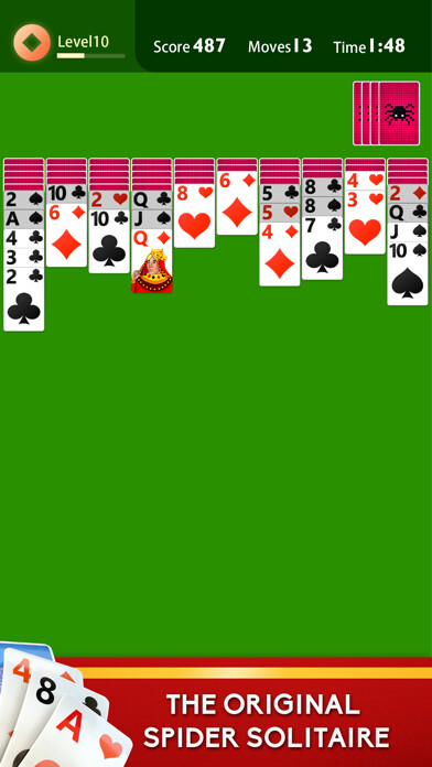 Emulate iPhone app Spider Solitaire - Plus using MyAndroid Emulate iPhone app Spider Solitaire - Plus using MyAndroid