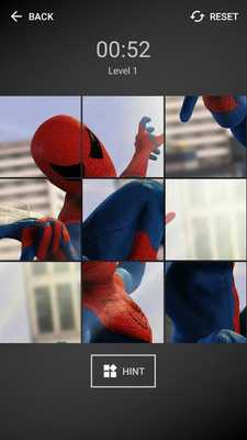 Emulate Android APK Spidey Homecoming Tile Puzzle