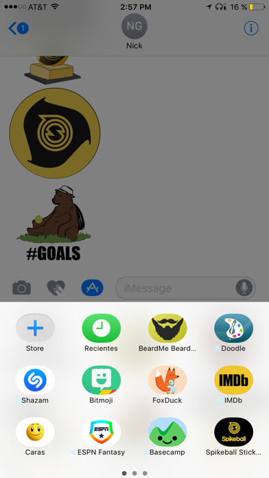 Emulate iPhone app Spikeball® Stickers using MyAndroid Emulate iPhone app Spikeball® Stickers using MyAndroid