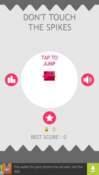 Emulate iPhone app Spike Flyer using MyAndroid