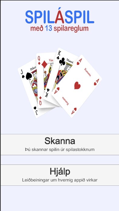 Emulate iPhone app Spil á Spil - Reglur using MyAndroid Emulate iPhone app Spil á Spil - Reglur using MyAndroid