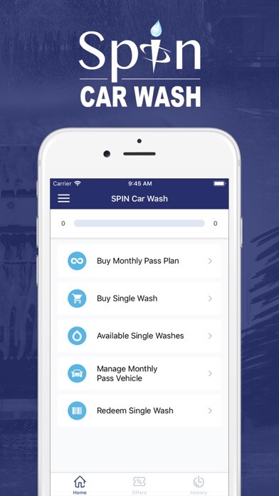 Emulate iPhone app SPIN Car Wash using MyAndroid