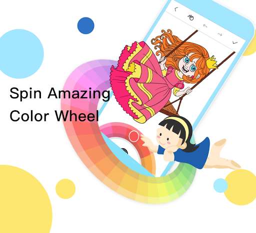 Run android online APK Spin Coloring 2019: Coloring Pages via Wheel Spin from MyAndroid or emulate Spin Coloring 2019: Coloring Pages via Wheel Spin using MyAndroid