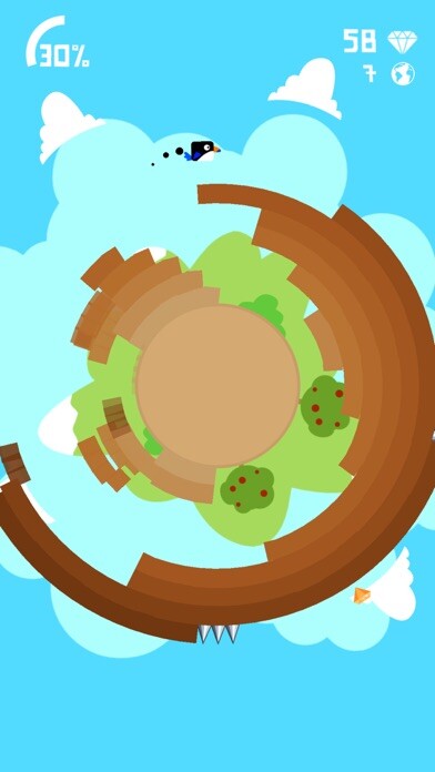 Emulate iPhone app Spin Dash - a fun twist for the impossible style games using MyAndroid