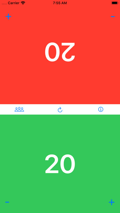 Emulate iPhone app Spindown - Life Tracker using MyAndroid