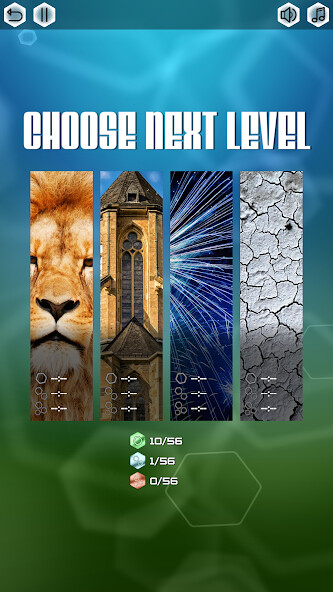 Emulate Android APK Spin HEX Puzzle - Relaxing Game Beautiful Pictures