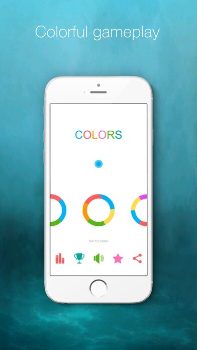 Emulate iPhone app Spinny Circle Switch Color using MyAndroid Emulate iPhone app Spinny Circle Switch Color using MyAndroid