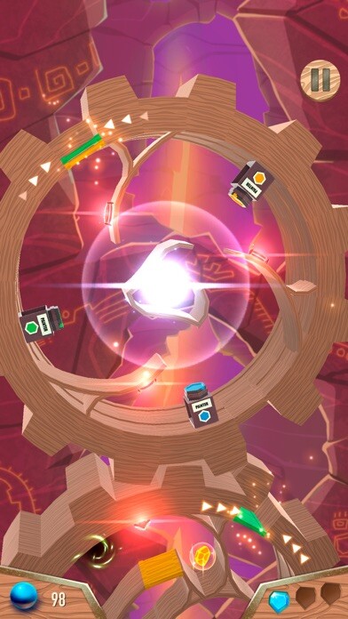 Emulate iPhone app Spin&Pin: Rolling Ball Maze using MyAndroid Emulate iPhone app Spin&Pin: Rolling Ball Maze using MyAndroid