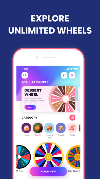 Emulate iPhone app Spin The Wheel - Raffle App using MyAndroid Emulate iPhone app Spin The Wheel - Raffle App using MyAndroid